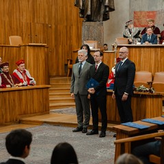 Předání jmenovacích dekretů, Karolinum Univerzity Karlovy, 16.12.2025, foto: Tomáš Fongus