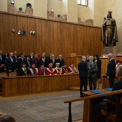 Předání jmenovacích dekretů, Karolinum Univerzity Karlovy, 16.12.2025, foto: Tomáš Fongus