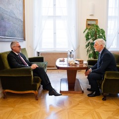 Přijetí Lubomíra Metnara, kandidáta na post ministra vnitra, Pražský hrad, 2.12.2025, foto: Tomáš Fongus