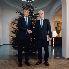 Novoroční oběd prezidenta republiky s předsedou vlády, Pražský hrad, 7.1.2026, foto: Zuzana Bönisch
