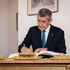 Novoroční oběd prezidenta republiky s předsedou vlády, Pražský hrad, 7.1.2026, foto: Zuzana Bönisch