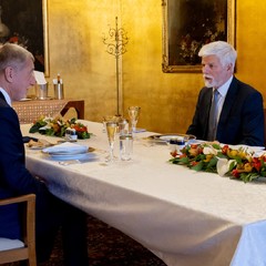 Novoroční oběd prezidenta republiky s předsedou vlády, Pražský hrad, 7.1.2026, foto: Zuzana Bönisch