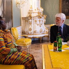 J.E. paní Theresa Adjei-Mensah, nová mimořádná a zplnomocněná velvyslankyně Ghanské republiky, Pražský hrad, 14.1.2026, foto: Zuzana Bönisch