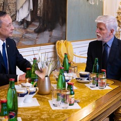 J.E. pan Kairat Abdrakhmanov, nový mimořádný a zplnomocněný velvyslanec Republiky Kazachstán, Pražský hrad, 14.1.2026, foto: Zuzana Bönisch