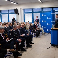 Debata se studenty Gymnázia Hejčín, Olomouc, 22.1.2026, foto: Zuzana Bönisch