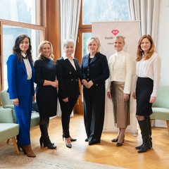 Představení projektu na podporu samoživitelek a samoživitelů, rezidence v Královské zahradě, Pražský hrad, 21.1.2026, foto: Tomáš Fongus