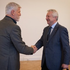 Přijetí ministra obrany a náčelníka generálního štábu, Pražský hrad, 5.2.2026, foto: Zuzana Bönisch