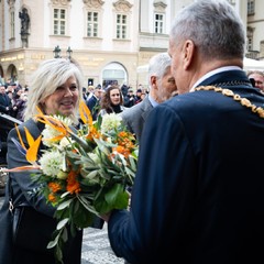Prezident republiky a první dáma navštívili Prahu, Staroměstská radnice, 17.2.2026, foto: Zuzana Bönisch