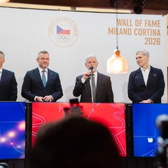 Pracovní návštěva prezidenta republiky a paní Evy Pavlové na XXV. zimních olympijských hrách, 6.2.2026, foto: Tomáš Fongus