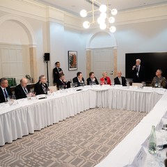 Prezident republiky na Mnichovské bezpečnostní konferenci, Mnichov, 13.2.2026, foto: Tomáš Fongus