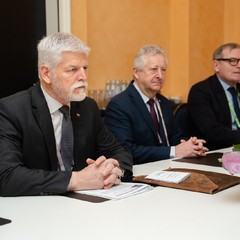 Prezident republiky na Mnichovské bezpečnostní konferenci, Mnichov, 14.2.2026, foto: Tomáš Fongus
