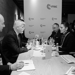 Prezident republiky na Mnichovské bezpečnostní konferenci, Mnichov, 14.2.2026, foto: Tomáš Fongus