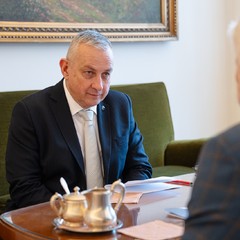Přijetí Jozefa Síkely, Pražský hrad, 16.2.2026, foto: Tomáš Fongus