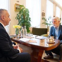 Přijetí Jozefa Síkely, Pražský hrad, 16.2.2026, foto: Tomáš Fongus