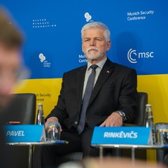 Prezident republiky na Mnichovské bezpečnostní konferenci, Mnichov, 14.2.2026, foto: Tomáš Fongus