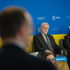 Prezident republiky na Mnichovské bezpečnostní konferenci, Mnichov, 14.2.2026, foto: Tomáš Fongus