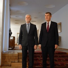 Setkání s premiérem A. Babišem, Pražský hrad, 4.2.2026, foto: KPR