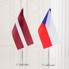 Návštěva Lotyšské republiky, Riga, 10.3.2026, foto: Kancelář prezidenta Lotyšska