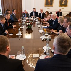 Prezident republiky v Poslanecké sněmovně Parlamentu, 3.3.2026, foto: Zuzana Bönisch