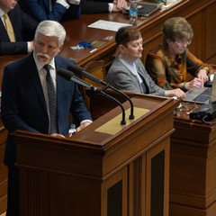 Prezident republiky v Poslanecké sněmovně Parlamentu, 3.3.2026, foto: Zuzana Bönisch