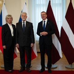 Návštěva Lotyšské republiky, Riga, 10.3.2026, foto: Zuzana Bönisch
