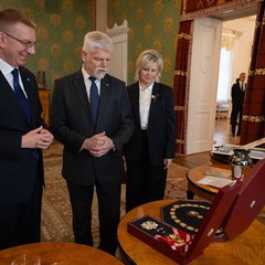 Státní návštěva Lotyšské republiky, Riga, 10.3.2026, foto: Zuzana Bönisch