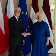 Státní návštěva Lotyšské republiky, Riga, 10.3.2026, foto: Zuzana Bönisch
