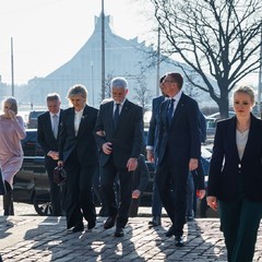 Státní návštěva Lotyšské republiky, Riga, 10.3.2026, foto: Zuzana Bönisch