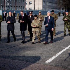Státní návštěva Lotyšské republiky, Ādaži, 11.3.2026, foto: Zuzana Bönisch