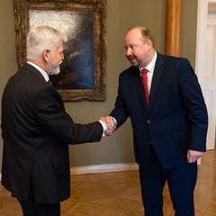 Přijetí ministra spravedlnosti, Pražský hrad, 25.3.2026, foto: Zuzana Bönisch