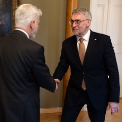 Přijetí ministra vnitra, Pražský hrad, 25.3.2026, foto: Zuzana Bönisch