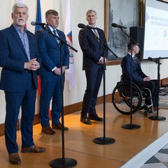 Přijetí českých olympioniků a paralympioniků, Míčovna Pražského hradu, 31.3.2026, foto: Zuzana Bönisch
