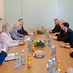 Návštěva prezidenta republiky a paní Evy Pavlové ve Středočeském kraji, Mladá Boleslav, 18.3.2026, foto: Tomáš Fongus