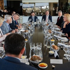 Návštěva prezidenta republiky a paní Evy Pavlové ve Středočeském kraji, Mladá Boleslav, 18.3.2026, foto: Tomáš Fongus