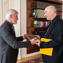 Setkání s pražským arcibiskupem Janem Graubnerem, Pražský hrad, 4.3.2026, foto: Tomáš Fongus