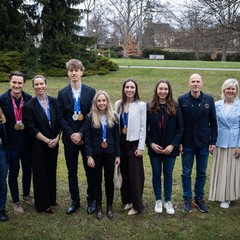 Přijetí českých olympioniků a paralympioniků, Míčovna, Pražský hrad, 31.3.2026, foto: Zuzana Bönisch