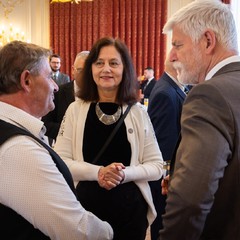 Prezident republiky a paní Eva Pavlová přijali romské komunitní lídry, Pražský hrad, 8.4.2026, foto: Zuzana Bönisch
