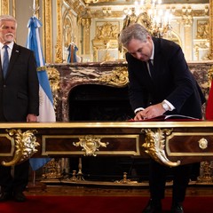 Oficiální návštěva Argentinské republiky, podpis dohody o zamezení dvojího zdanění, Buenos Aires, 14.4.2026, foto: Zuzana Bönisch