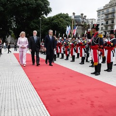 Oficiální návštěva Argentinské republiky, pomník generála Josého de San Martína,, Buenos Aires, 14.4.2026, foto: Zuzana Bönisch
