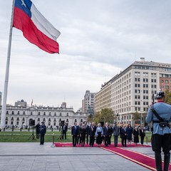 Oficiální návštěva v Chilské republice, památník gen. Bernarda O'Higginse, 16.4.2026, foto: Zuzana Bönisch