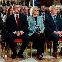 Zahájení výstavy Přemyslovci - panovnická dynastie a její doba, Historická budova Národní muzea, Praha, 23.4.2026, foto: Zuzana Bönisch