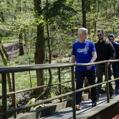 Návštěva Pardubického kraje, údolí řeky Krounky, 23.4.2026, foto: Tomáš Fongus