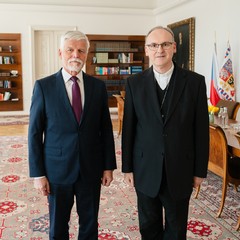 Prezident republiky se setkal s nově jmenovaným pražským arcibiskupem