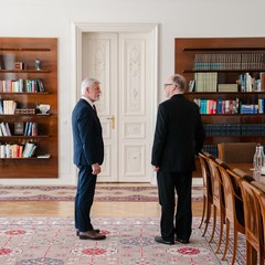Prezident republiky se setkal s nově jmenovaným pražským arcibiskupem