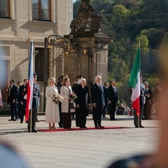 Oficiální návštěva prezidenta Italské republiky, Pražský hrad, 9.4.2026, foto: Tomáš Fongus