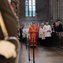 Uvedení nového arcibiskupa pražského do úřadu, katedrála sv. Václava, Víta a Vojtěcha, Pražský hrad, 25.4.2026, foto: Tomáš Fongus