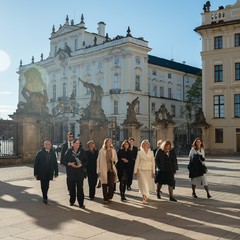 Oficiální návštěva prezidenta Italské republiky, Pražský hrad, 9.4.2026, foto: Tomáš Fongus