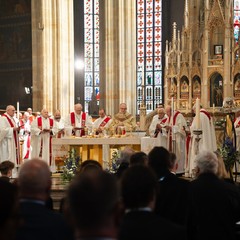 Uvedení nového arcibiskupa pražského do úřadu, katedrála sv. Václava, Víta a Vojtěcha, Pražský hrad, 25.4.2026, foto: Tomáš Fongus