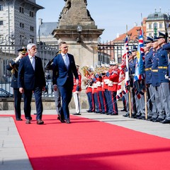Oficiální návštěva prezidenta Finské republiky, Pražský hrad, 4.5.2026, foto: Zuzana Bönisch