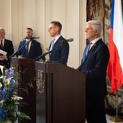 Oficiální návštěva prezidenta Finské republiky, Pražský hrad, 4.5.2026, foto: Zuzana Bönisch